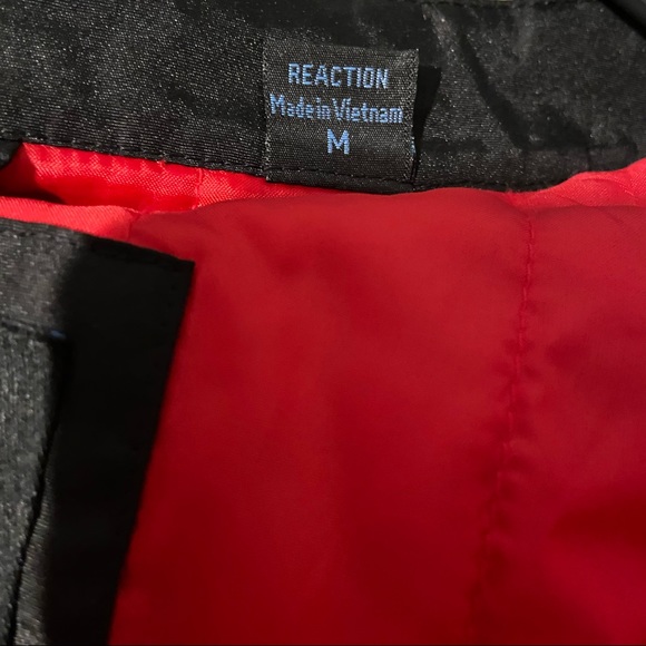 EUC Kenneth Cole Reaction black zip up funnel neck jacket coat - Picture 15 of 15